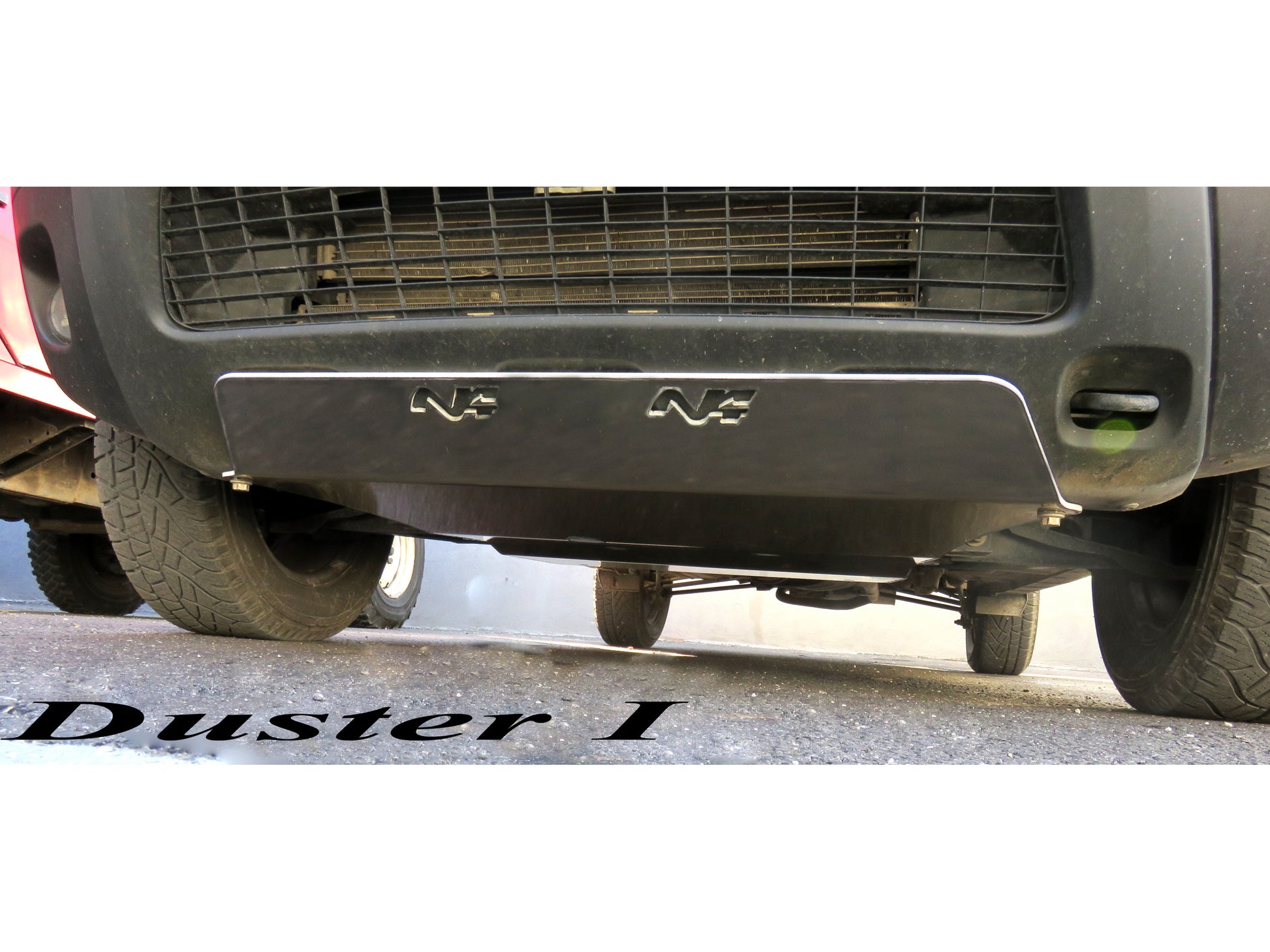 Protection avant en aluminium 6mm pour Dacia Duster 2009-2023, protection inférieure robuste par N4 OFFROAD.