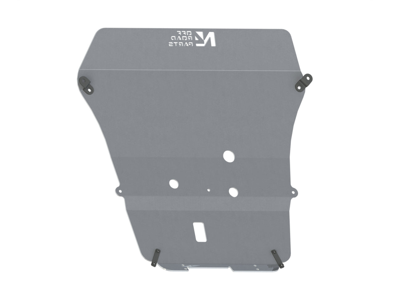 Protection inférieure avant en aluminium 6mm pour Dacia Duster 2009-2023, marque N4 OFFROAD, pour ski et off-road.