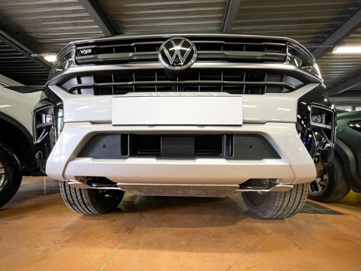 Protection de ski avant en aluminium 8mm pour Ford Ranger T9 2023+ N4 OFFROAD, protection inférieure robuste pour véhicule tout-terrain.