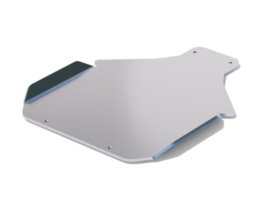 Protection inférieure de boîte vitesse en aluminium 8mm pour Ford Ranger T9 2023+ N4 Offroad, adaptée à l'off-road.