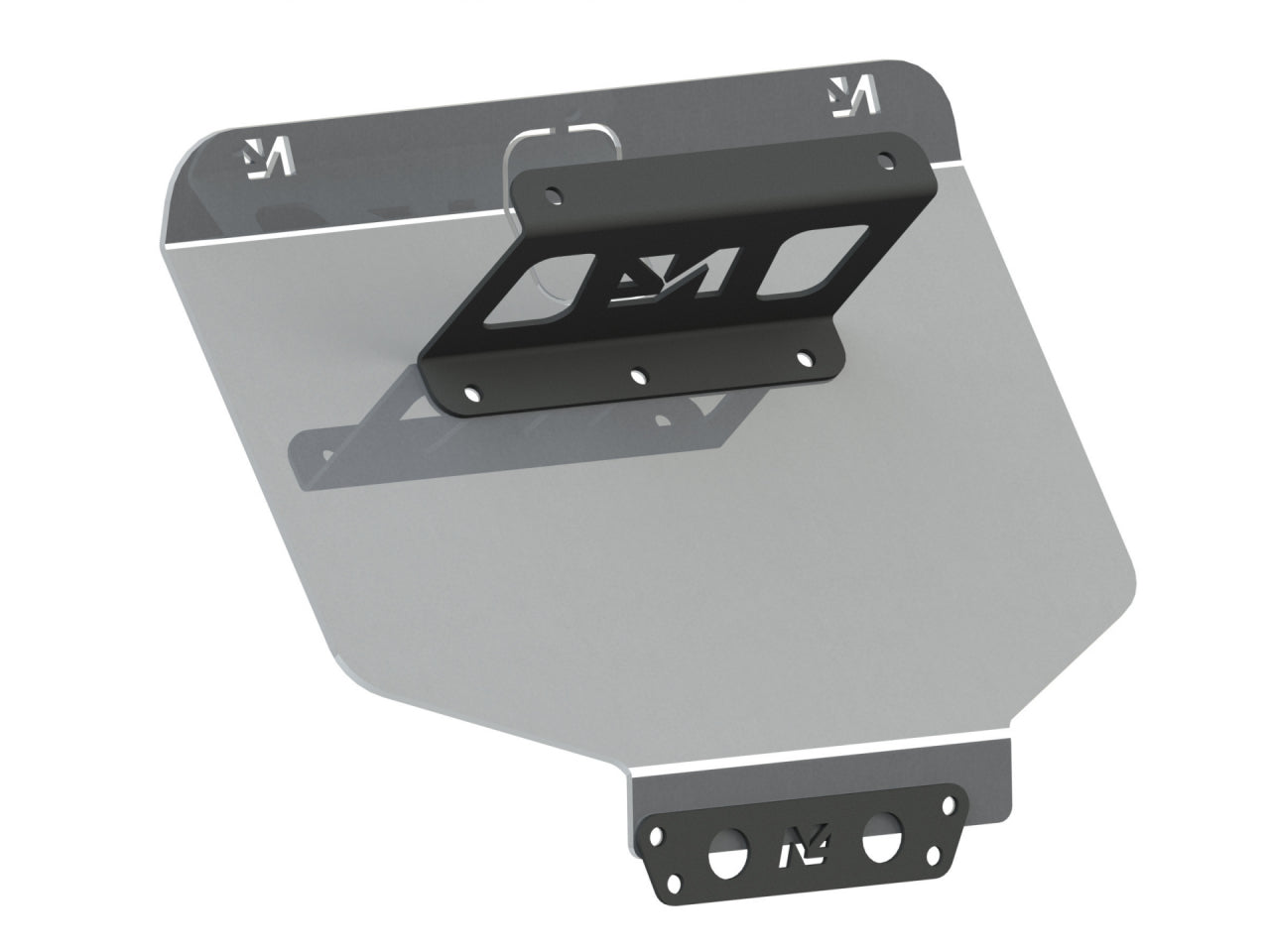 Protection inférieure en aluminium 6mm pour pare-chocs arrière de Dacia Duster 4x4 2013-2021, N4 OFFROAD.