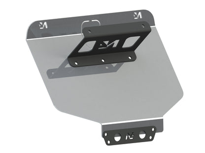 Protection inférieure en aluminium 6mm pour pare-chocs arrière de Dacia Duster 4x4 2013-2021, N4 OFFROAD.