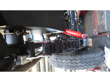 Réservoir supplémentaire auxiliaire en inox 160L pour Toyota HZJ78 et HZJ79, modèle N4 OFFROAD, installation pour véhicule tout-terrain.