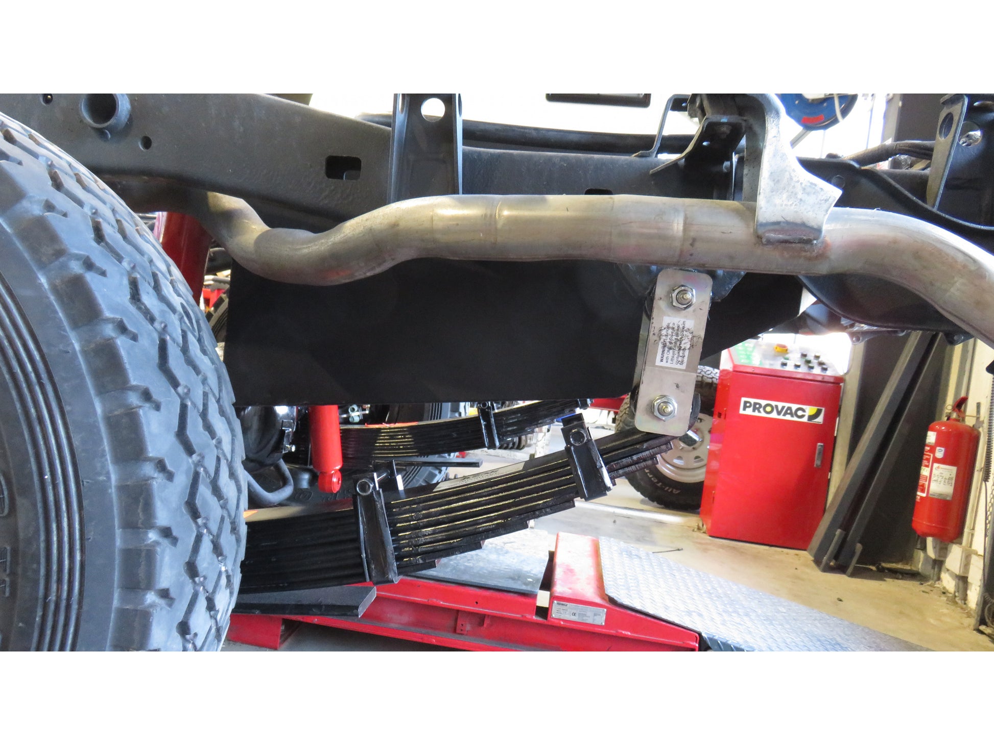 Réservoir auxiliaire supplémentaire en inox 160L pour Toyota HZJ78 et HZJ79, installation simple cabine, N4 OFFROAD.