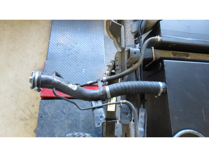 Réservoir auxiliaire en inox 160L pour Toyota HZJ78 et HZJ79, installé sur un véhicule tout-terrain N4 OFFROAD.