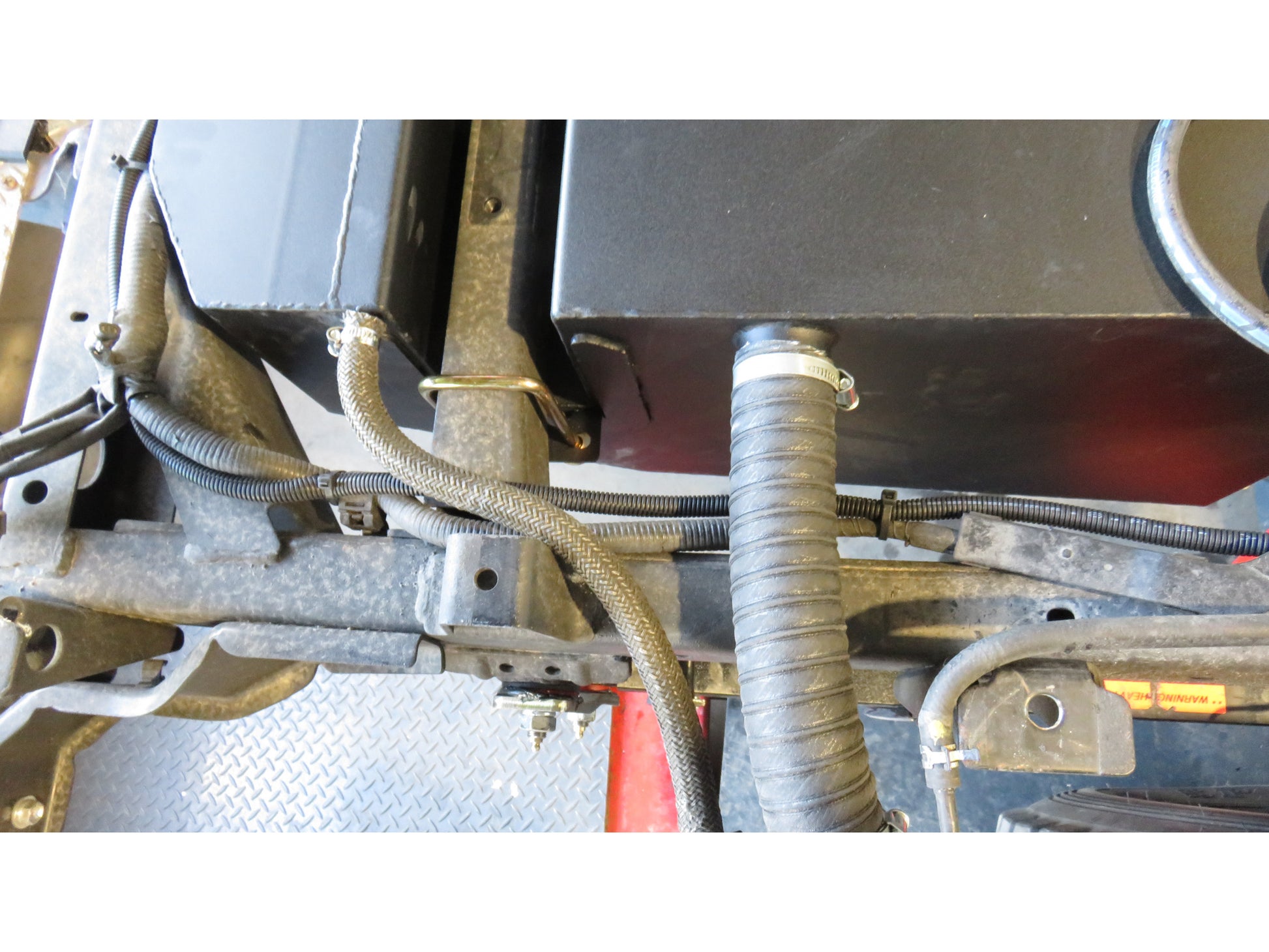 Réservoir auxiliaire supplémentaire en inox 160L pour Toyota HZJ78 et HZJ79, cabine simple, N4 OFFROAD.