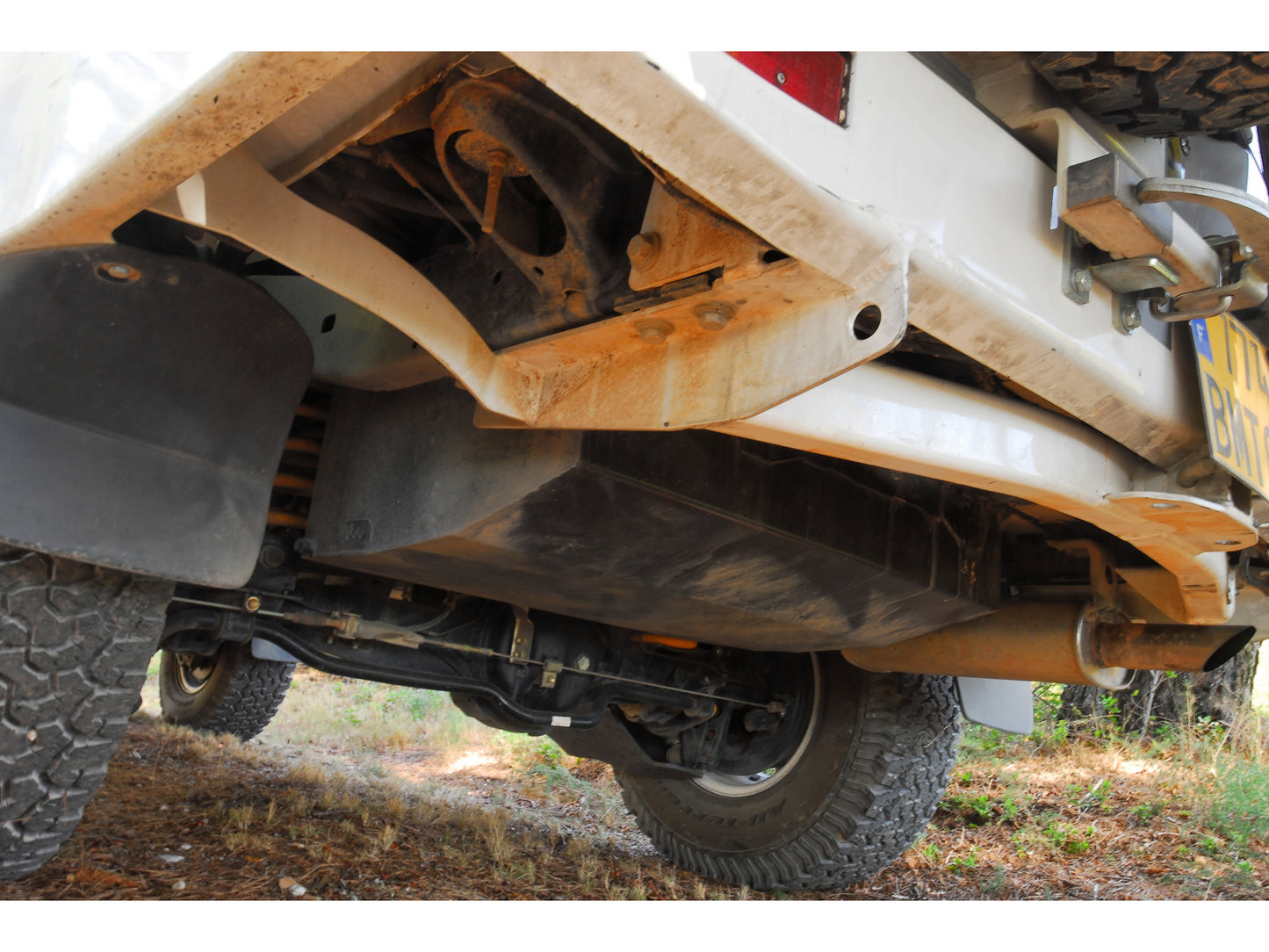 Réservoir auxiliaire supplémentaire de 175L pour Toyota HDJ100 N4-Offroad, pièce de rechange robuste en métal.