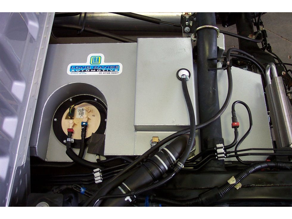 Réservoir de remplacement 140L Diesel LRA Mazda BT-50 B32 Ford Ranger PX sur Xperts4x4 Accessoires 4x4 Off-Road