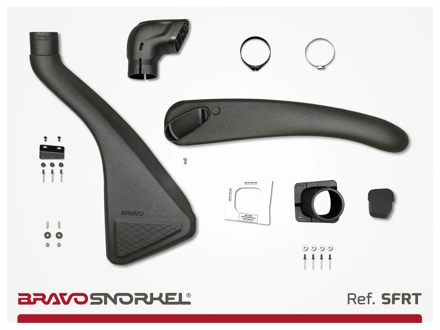 Snorkel Bravo 4x4 - Ford Ranger Raptor 2018-2022 sur Xperts4x4 Accessoires 4x4 Off-Road