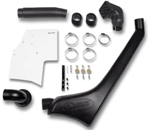 Snorkel Safari 4x4 pour Nissan Navara D22 3.0L et 2.5L avec batterie simple, équipement de protection pour conduite tout-terrain