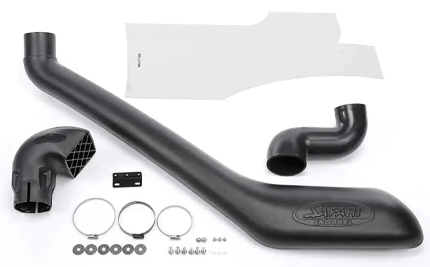 Snorkel Safari 4x4 pour Toyota Série GRJ/HZJ 76/78/79, installation sur véhicule tout-terrain, en plastique durable.