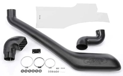 Snorkel Safari 4x4 pour Toyota Série GRJ/HZJ 76/78/79, installation sur véhicule tout-terrain, en plastique durable.