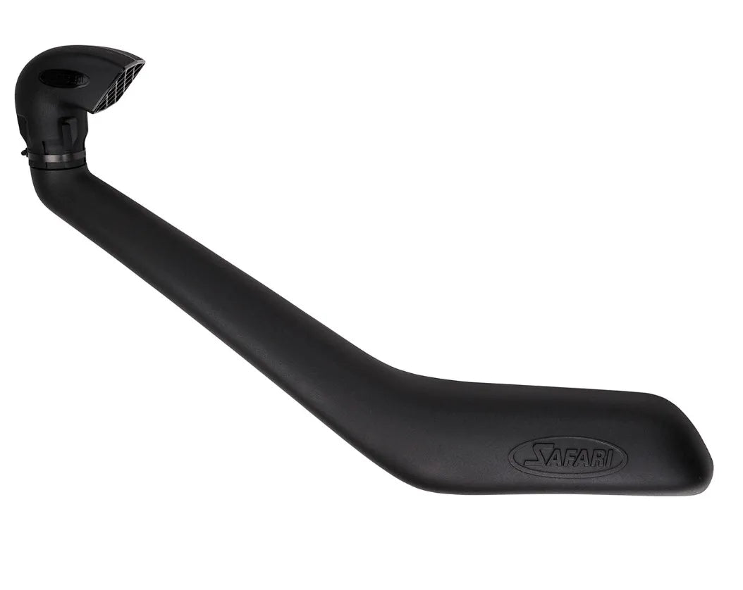 Snorkel Safari 4x4 pour Ford Ranger 2023+ avec moteur 2.0L Bi-turbo ou 3.0L Diesel, visible sur la voiture.