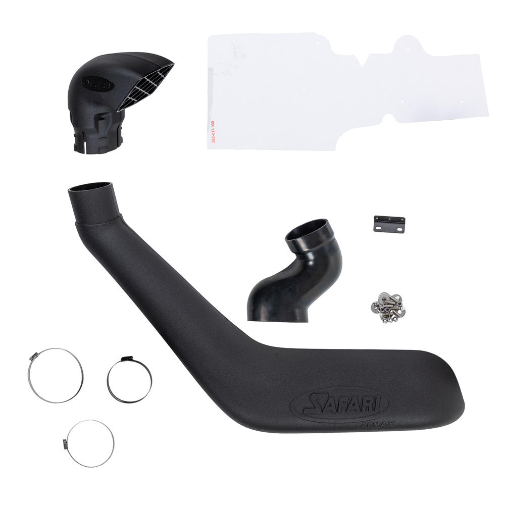 Snorkel Safari 4x4 Armax pour Toyota 4Runner gen5 2009+ avec moteur 4L V6 1GR-FE, installation sur le véhicule.