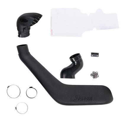 Snorkel Safari 4x4 Armax pour Toyota 4Runner gen5 2009+ avec moteur 4L V6 1GR-FE, installation sur le véhicule.
