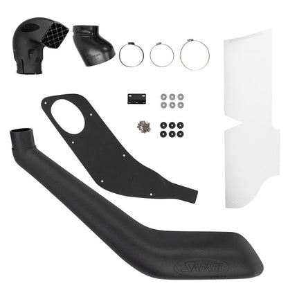 Snorkel Safari 4x4 Armax installé sur Toyota Land Cruiser VDJ200 UZJ200 2015+, protection pour conduite hors route.