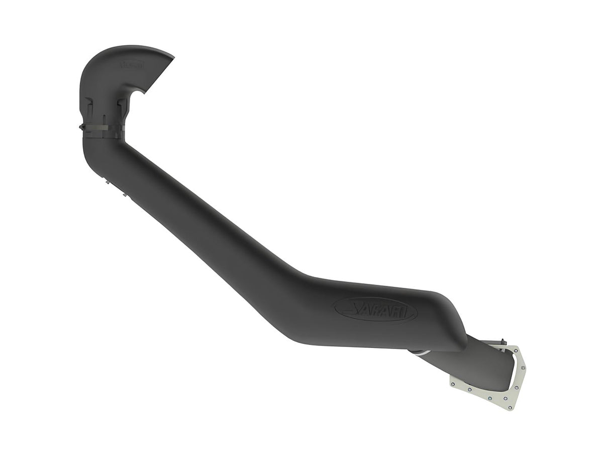 Snorkel Safari 4x4 pour Ford Ranger T8 2019-2023 2.3L EcoBoost, installation sur le côté du véhicule.