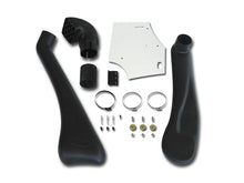 Snorkel Safari 4x4 pour Isuzu Dmax 2003-2006 3.0TD, fixation sur le côté du véhicule, en plastique noir.