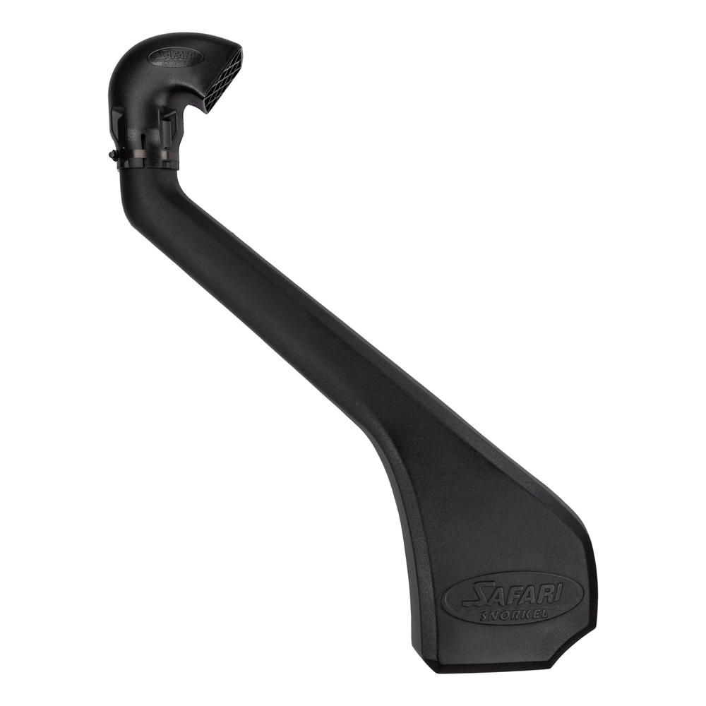 Système de snorkel Safari 4x4 pour Land Rover Discovery 3, montrant le tube de snorkel noir installé sur le véhicule.