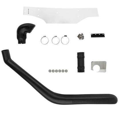 Snorkel Safari 4x4 pour Mitsubishi L200 K74 2.5TD 1996-2006, accessoire de véhicule tout-terrain, en plastique noir.