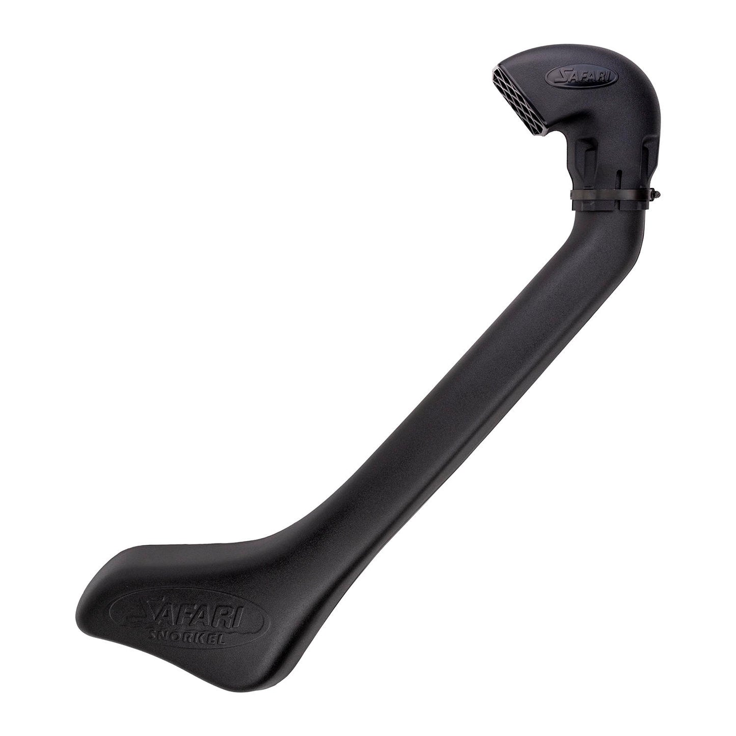 Snorkel Safari 4x4 pour Nissan Patrol GR Y61 3.0L 2005+ installé, en plastique noir, pour protection contre l'eau et la poussière
