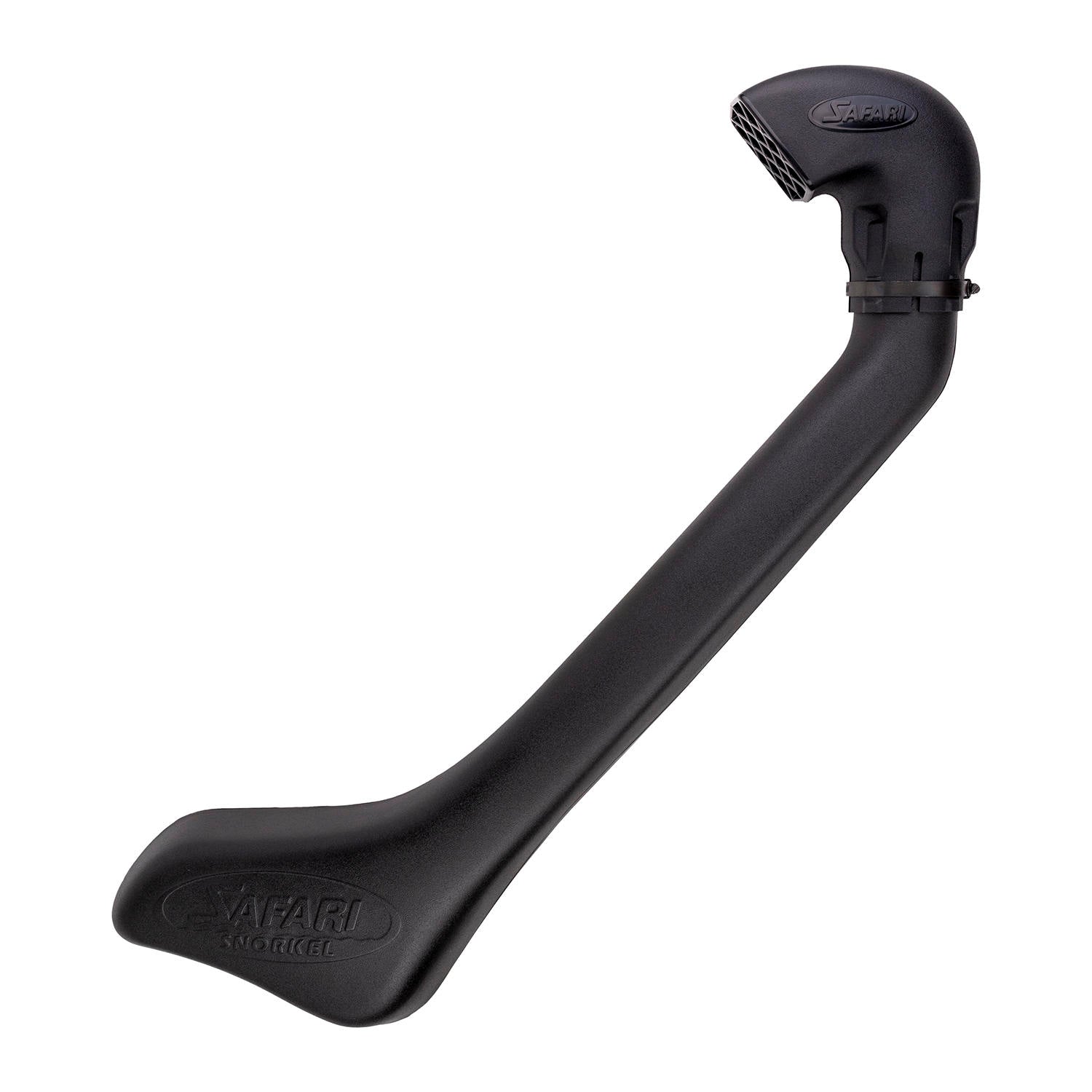 Snorkel Safari 4x4 pour Nissan Patrol GR Y61 3.0L 2005+ installé, en plastique noir, pour protection contre l'eau et la poussière