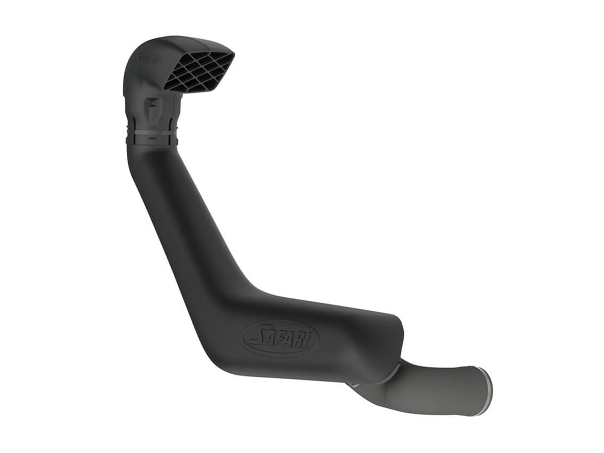 Snorkel Safari 4x4 pour Toyota 4Runner gen4 V8 4.7L, installation sur le côté du véhicule, en noir robuste.
