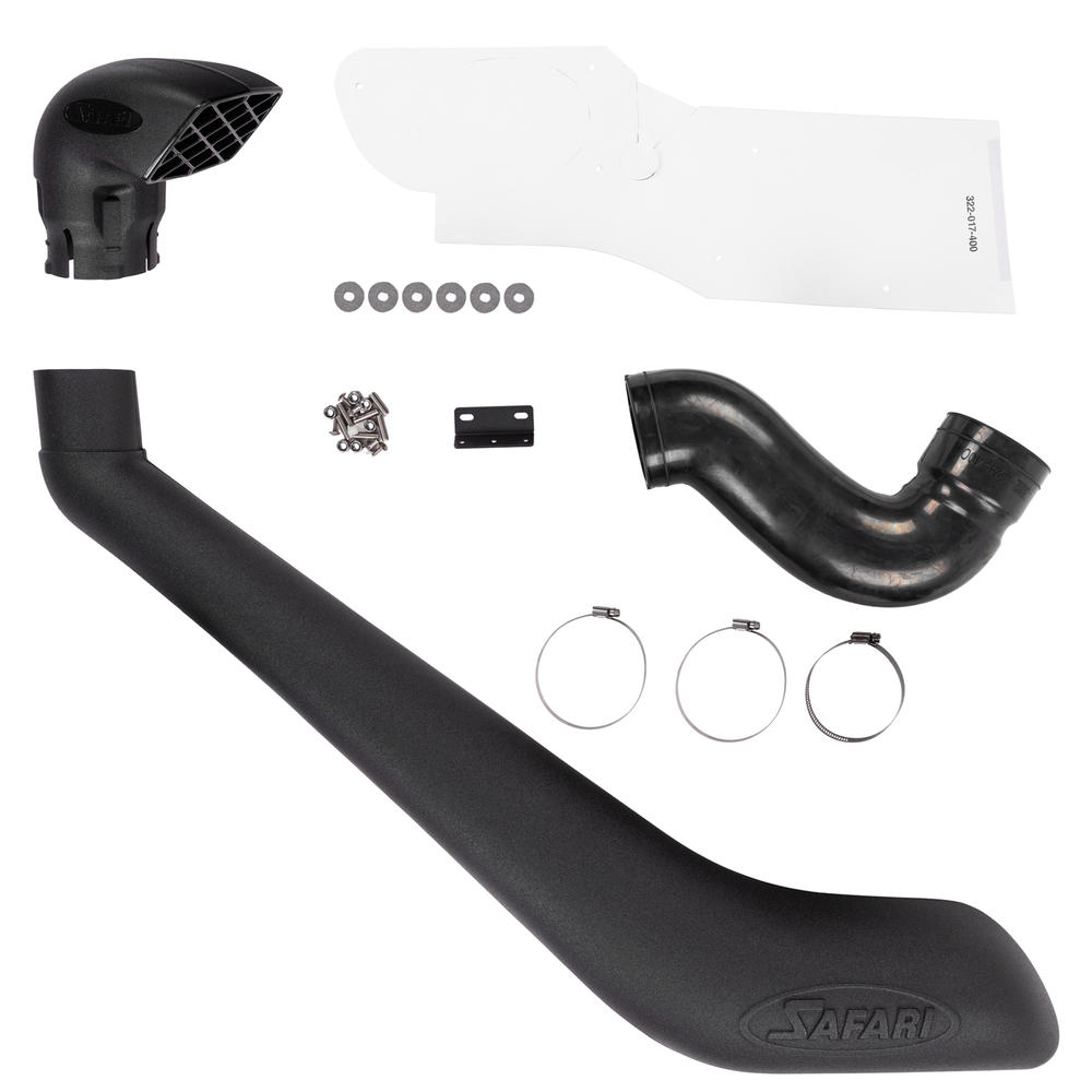 Snorkel Safari 4x4 pour Toyota Fortuner 1GD-FTV 2.8D4-D, accessoire de protection pour moteur tout-terrain.