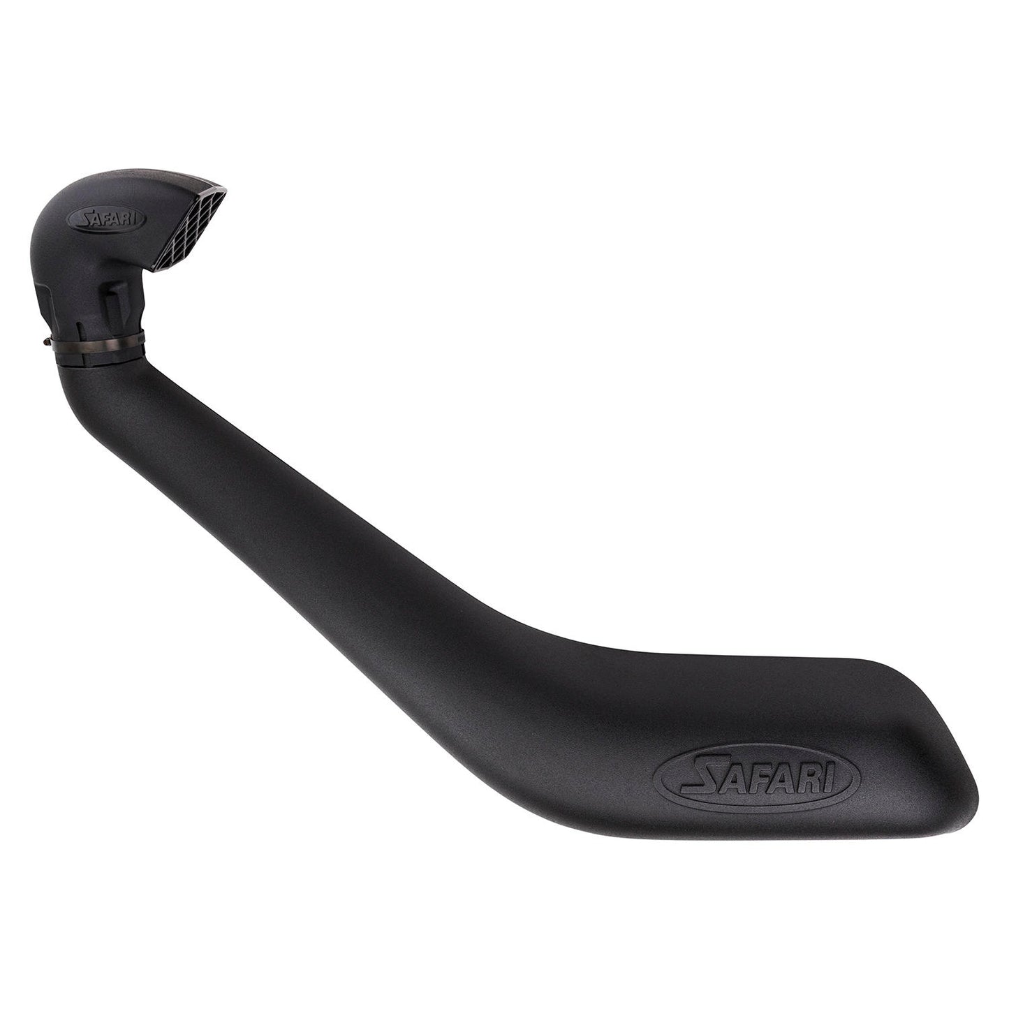 Snorkel Safari 4x4 pour Toyota Land Cruiser GDJ150 GDJ155 2.8D4-D, visible en noir fixé sur le capot du véhicule.