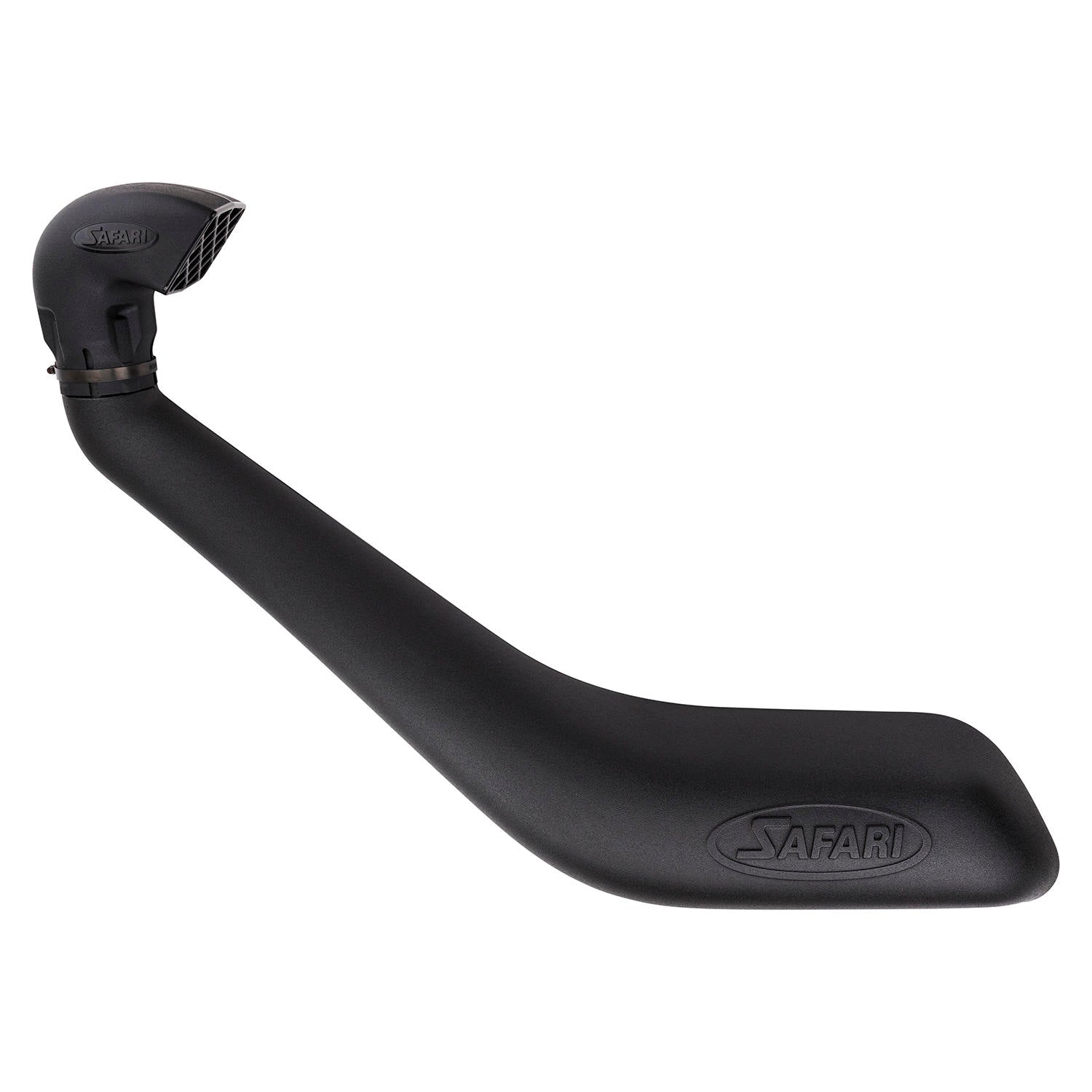 Snorkel Safari 4x4 pour Toyota Land Cruiser GDJ150 GDJ155 2.8D4-D, visible en noir fixé sur le capot du véhicule.