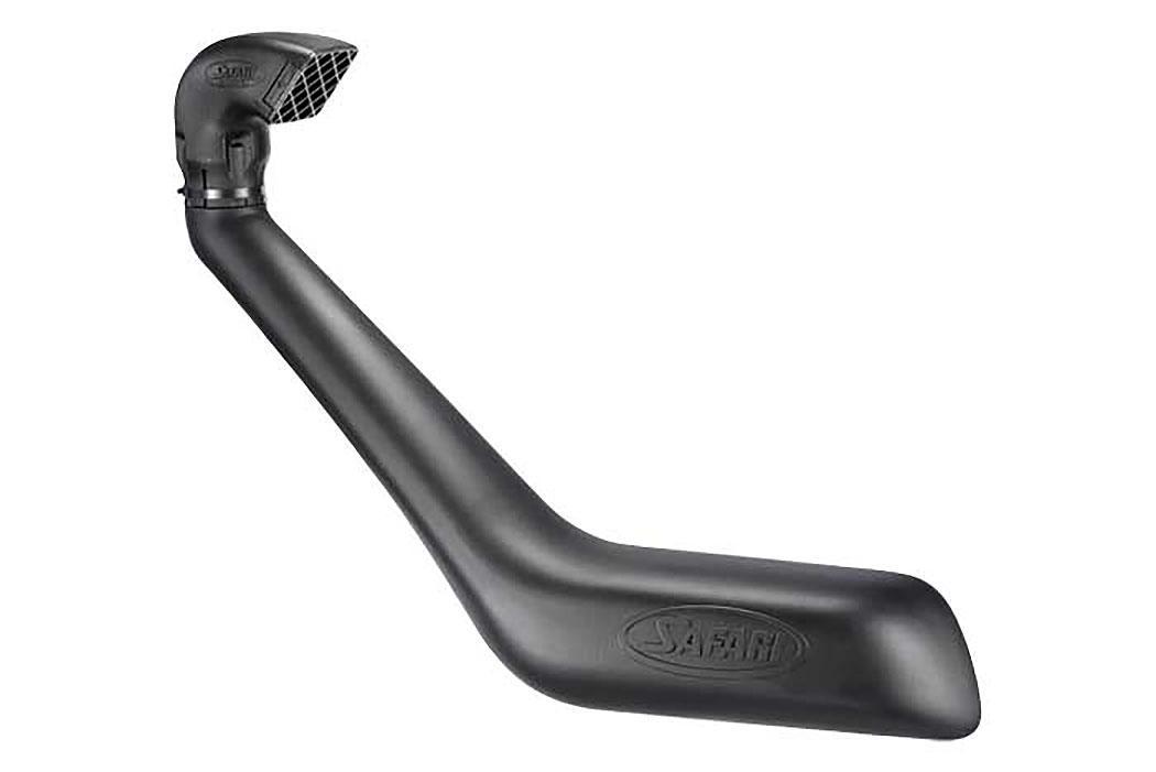 Snorkel Safari 4x4 pour Toyota Land Cruiser GRJ120 V6 4.0L essence, fixation sur le côté du véhicule.