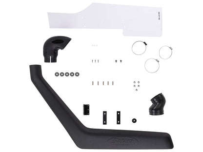 Snorkel Safari 4x4 pour Toyota Land Cruiser HZJ7 2007-2023, accessoire de protection pour moteur, installé sur le véhicule.