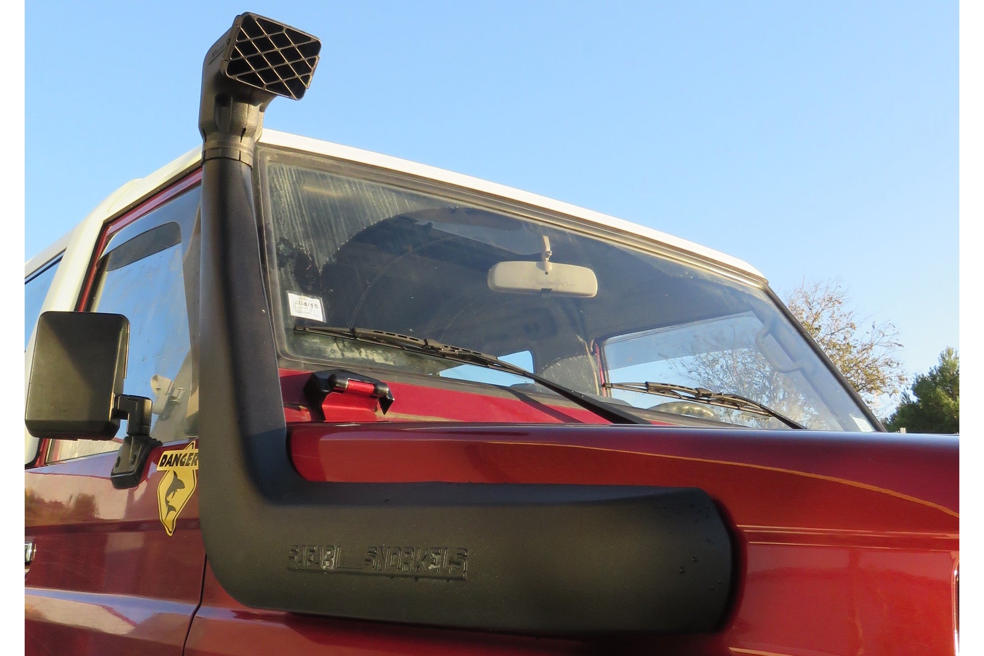 Snorkel Safari 4x4 pour Toyota Land Cruiser LJ7 KZJ7 1990-1996, accessoire de protection pour moteur.