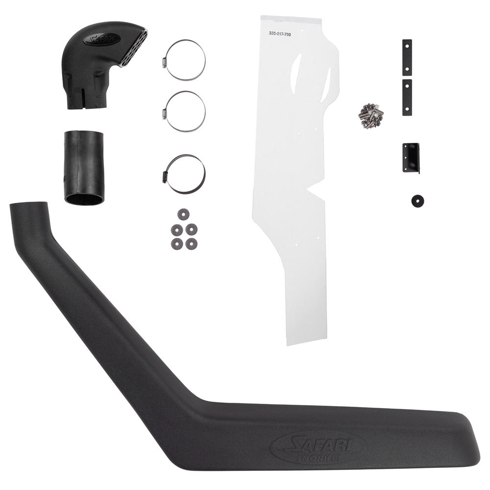 Snorkel Safari 4x4 pour Toyota Land Cruiser VDJ7 V8 D4-D 2007-2023, installation sur le capot.