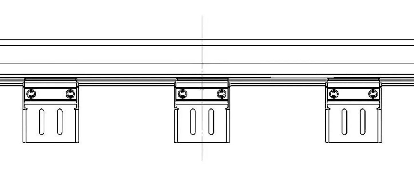 Kit de Montage Galerie de toit sur Bed Rack ARB (Option) sur Xperts4x4 Accessoires 4x4 Off-Road