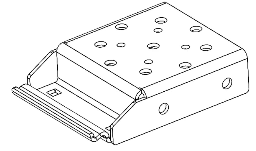 Kit de Support Simple pour Bed Rack ARB (Option) sur Xperts4x4 Accessoires 4x4 Off-Road