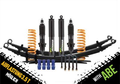 Kit de Suspension | Toyota Hilux REVO 2016-2026 | Foam Cell Pro - Charge Extra-Constante - avec correction de chasse - avec pré-montage | IRONMAN4X4 - Toyota Hilux 2016+