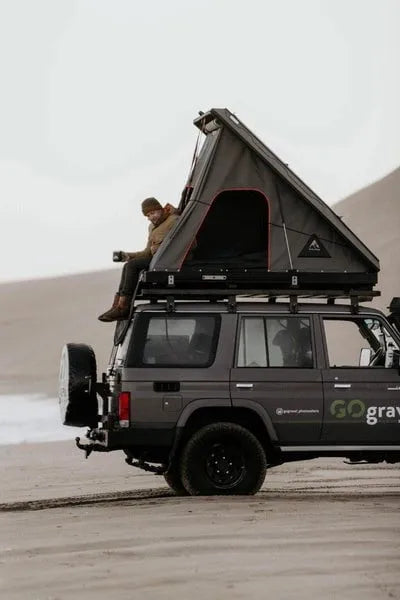 Tente de Toit Expedition Gen 3-R Noire | ALU-CAB sur Xperts4x4 Accessoires 4x4 Off-Road