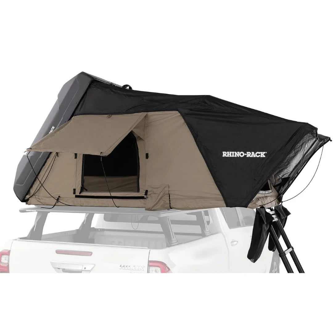 Tente de toit Rigide 2100 x 1300mm | RHINORACK sur Xperts4x4 Accessoires 4x4 Off-Road