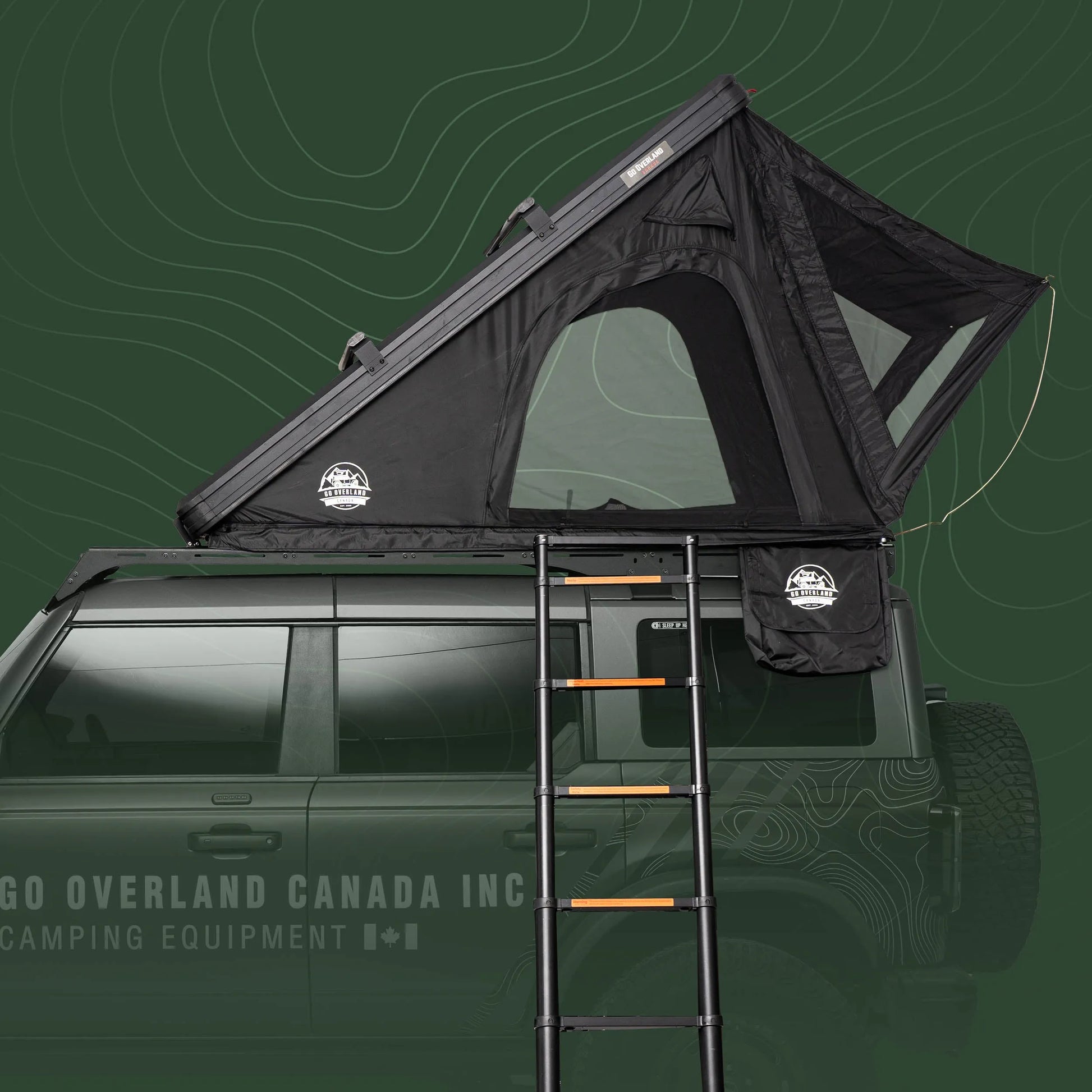 Tente de Toit Rigide JOURNEY - 2 Places Ultra Légère & Compacte sur Xperts4x4 Accessoires 4x4 Off-Road