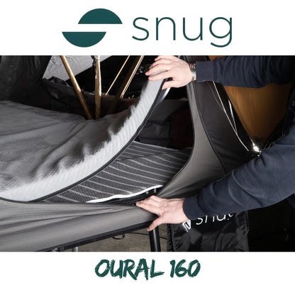 Tente de toit Souple SNUG OURAL 160 (163 x 240 x 126 cm) sur Xperts4x4 Accessoires 4x4 Off-Road