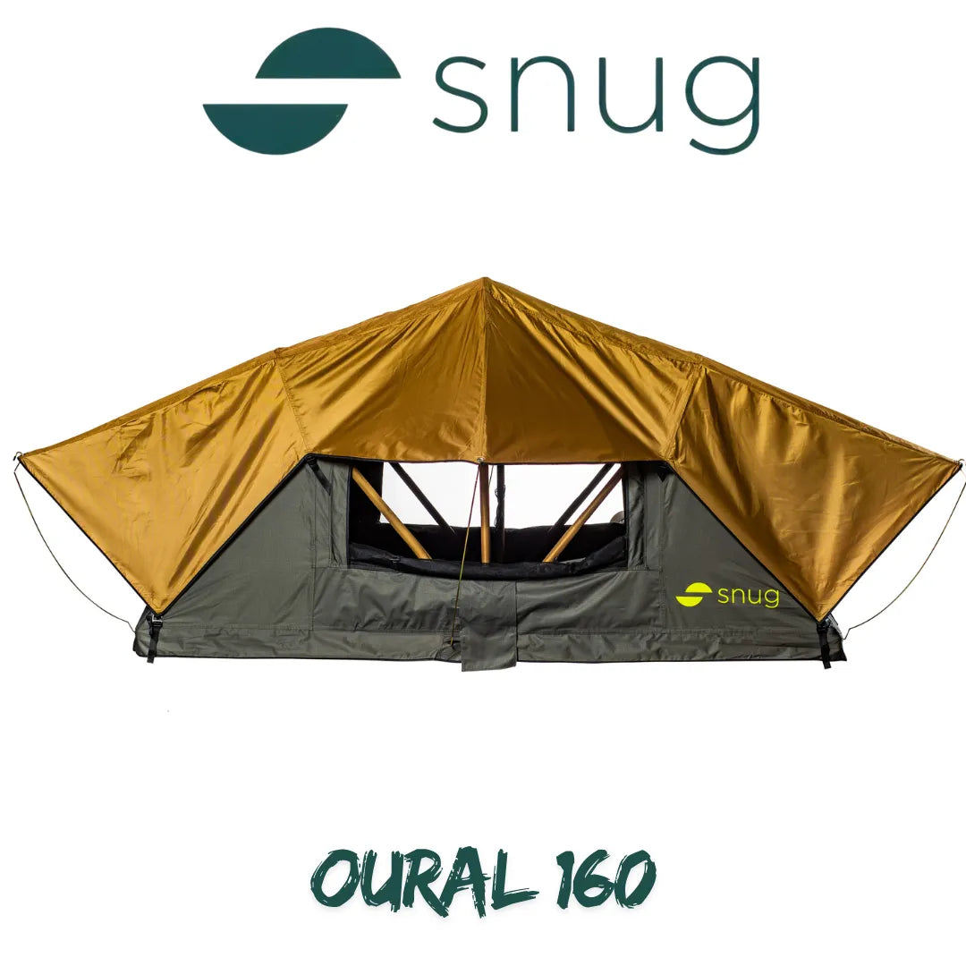 Tente de toit Souple SNUG OURAL 160 (163 x 240 x 126 cm) sur Xperts4x4 Accessoires 4x4 Off-Road