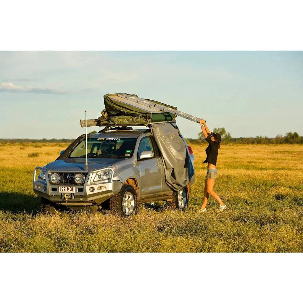 Tente de toit TJM Boulia 2400 x 1200 mm sur Xperts4x4 Accessoires 4x4 Off-Road