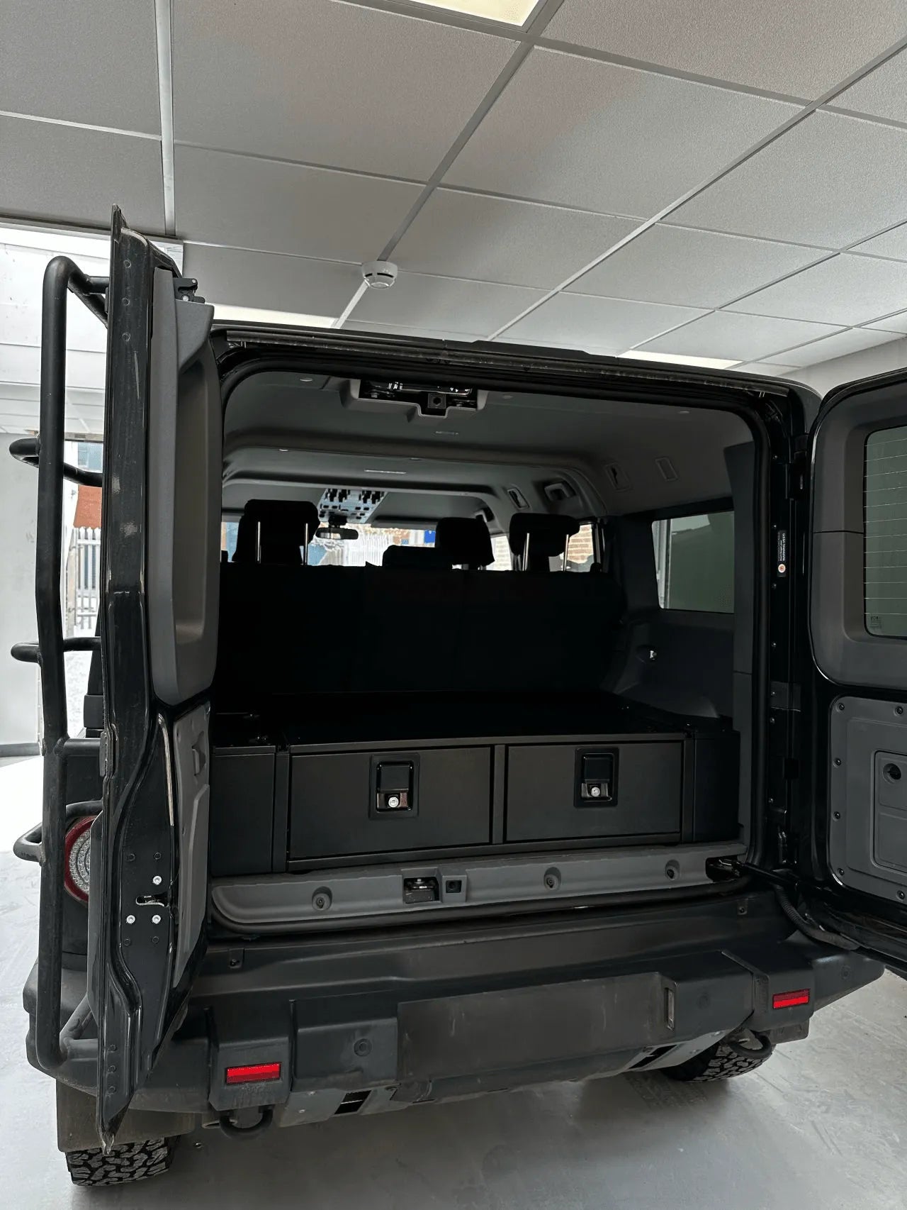 Tiroirs de rangement RUUUD pour aménagement INEOS GRENADIER 2023, kit de tiroirs utilitaires pour véhicule tout-terrain.
