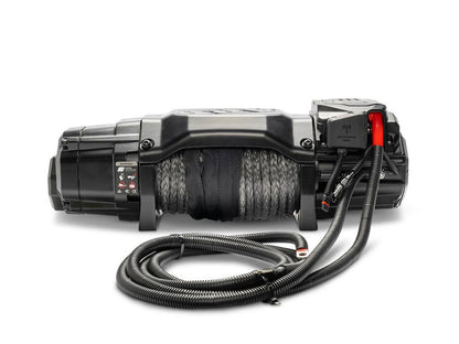 Treuil ARB 10S 4,5T 12V avec corde synthétique de 28m, conçu pour le dépannage tout-terrain et le remorquage.