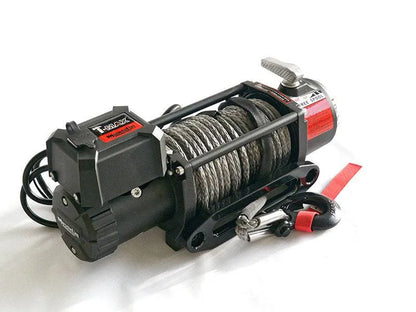 Treuil T-MAX Muscle Fit MW9500 | 4305 Kg | 12V | Cable Synthétique/Plasma sur Xperts4x4 Accessoires 4x4 Off-Road