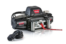 Treuil Warn VR-EVO 8 de 3,6 tonnes avec câble acier, 12V, pour véhicules tout-terrain et remorquage.