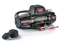 Treuil Warn VR-EVO 8-S de 3,6 tonnes avec corde synthétique, pour véhicules 12V, équipement de récupération 4x4.