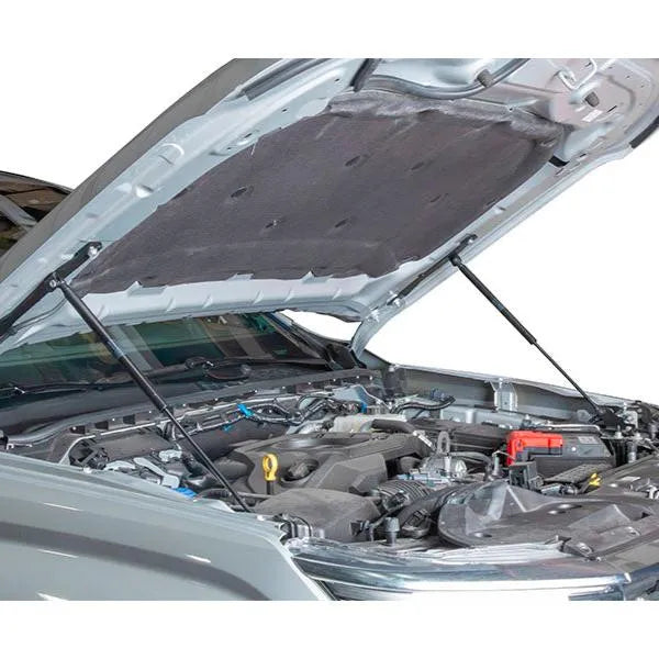 Kit de vérins de capot Volkswagen Amarok 2023, marque Rival 4x4, comprenant deux vérins pour lever le capot.
