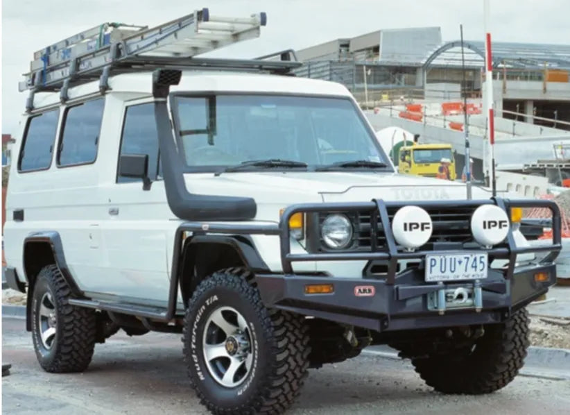 Tube de snorkel Safari 4x4 pour Toyota Série GRJ/HZJ 76/78/79, équipement tout-terrain robuste.